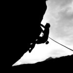 climbing silhouettes