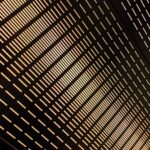 modern ceiling with a pattern
