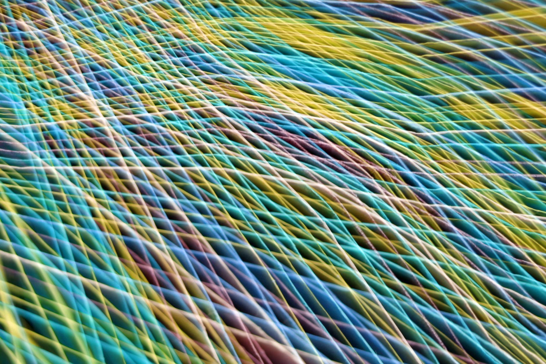 vibrant abstract wave patterns in multicolor