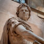 sculpture of julius caesar